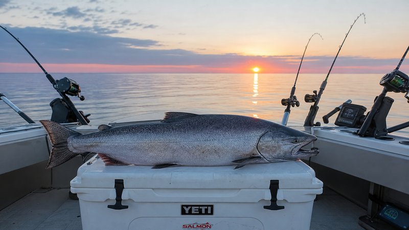 Chinook Salmon Lake Ontario: Master Trolling Depths, Flasher Spreads, and Trophy Kings