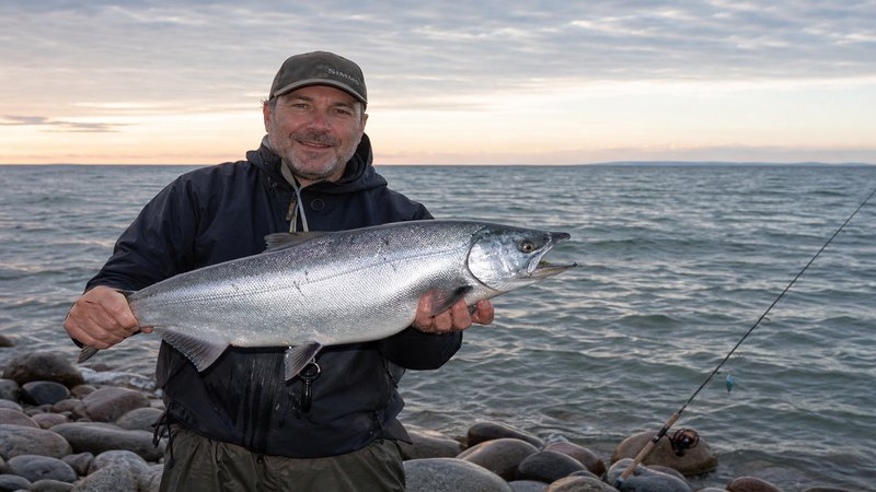 Ontario Salmon: Great Lakes Trolling, River Migrations, and Trophy King Tactics